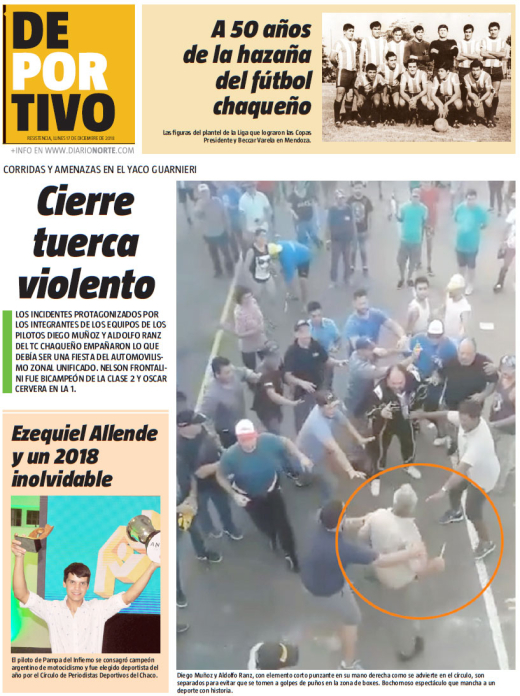 Cierre tuerca violento