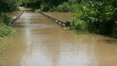 Complicada situación en Puerto Tirol tras el temporal del martes