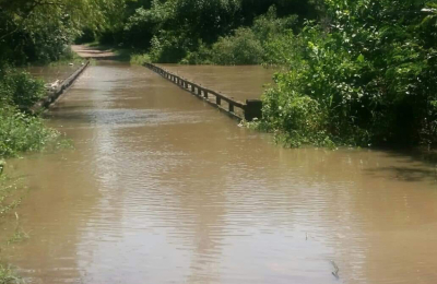 Complicada situación en Puerto Tirol tras el temporal del martes