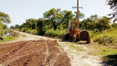 Realizan trabajos de reparación y conservación en las rutas 90 y 47