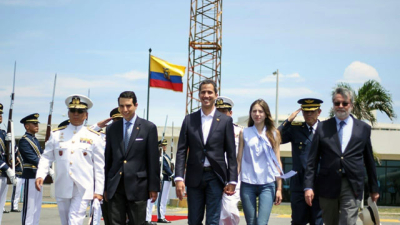 Juan Guaidó emprende el regreso