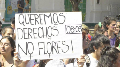 La marcha por el #8M se pasó para la tarde