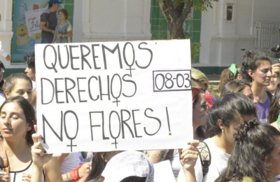 La marcha por el #8M se pasó para la tarde