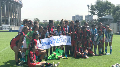 Las jugadoras de San Lorenzo firmarán los primeros contratos profesionales