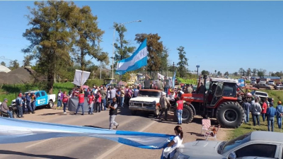 Federación Agraria corta la ruta 16 por reclamo de obras