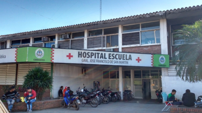 Buscan a un hombre que huyó desnudo de un hospital correntino luego de una cirugía de cabeza