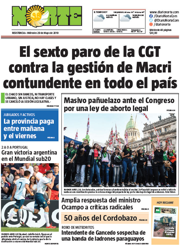 Edicion del 29-05-2019