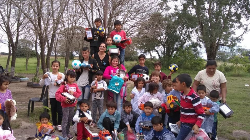 Grupo solidario recorrió San Martín y zonas rurales