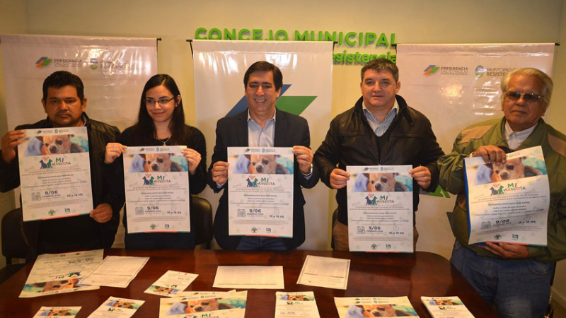 Presentaron el programa “Mi Mascota” para cuidar a los animales en los barrios