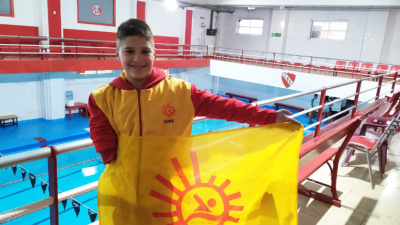 Destacada participación de nadador chaqueño en el nacional de Natación adaptada