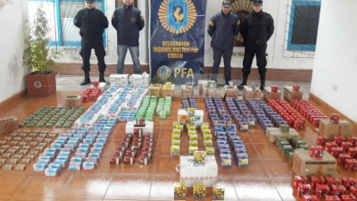 Interceptaron a un automovilista con más de trece mil municiones de armas de fuego de varios calibres