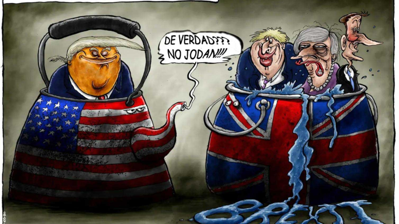 Trump ahora ataca a May y al embajador británico