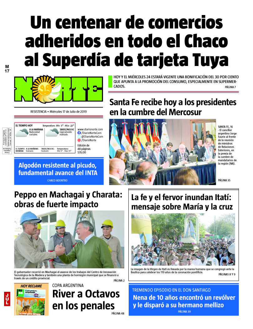 Edicion del 17-07-2019