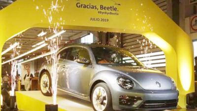 El último escarabajo salió de la fábrica