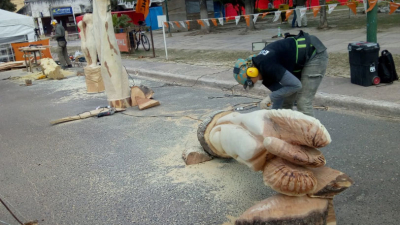 San Martín despide el Certamen Nacional de Esculturas en Madera