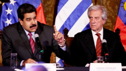El gobierno de Tabaré Vázquez se resiste a considerar a Nicolás Maduro como un dictador.jpg