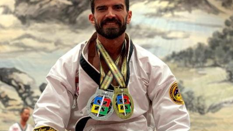 Pablo García Amud enaltece el taekwondo argentino pero con corazón chaqueño
