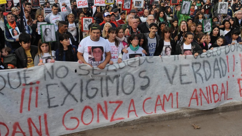 El caso de Ismael Ramírez, en la marcha nacional contra el gatillo fácil