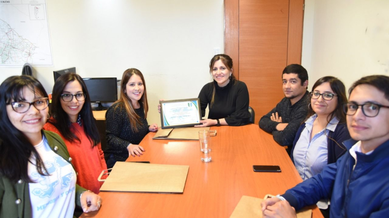 La ministra Ayala recibió a hijos de ex combatientes de la Guerra de Malvinas