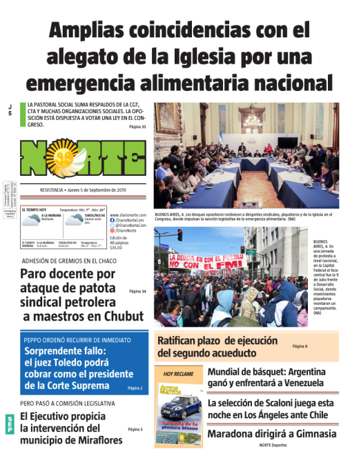 Edicion del 05-09-2019
