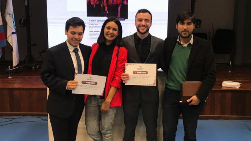 Estudiantes chaqueños obtienen el 1º premio en Concurso de Litigación Oral Penal del NEA