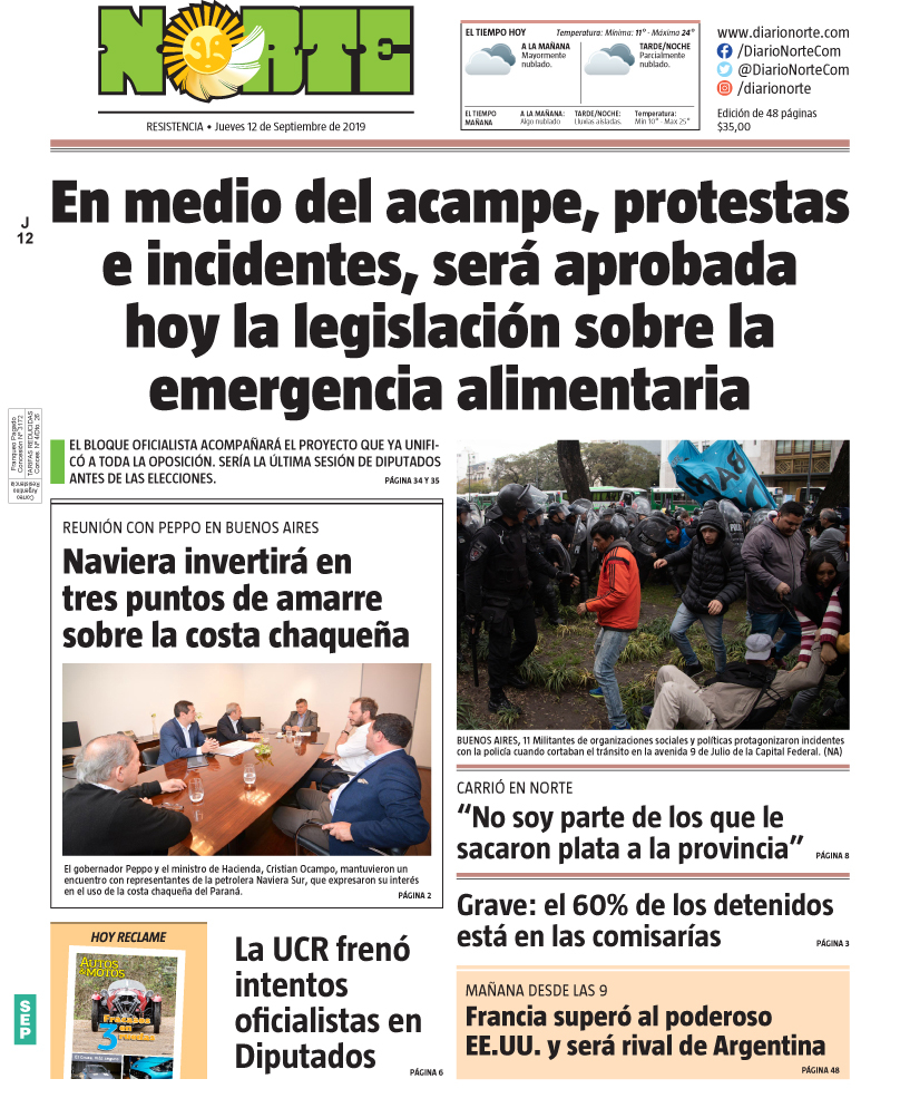 Edicion del 12-09-2019