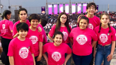 Esperanzador mensaje de niños y jóvenes músicos