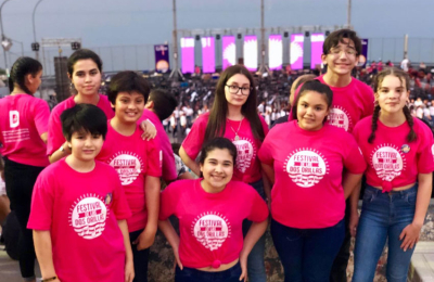 Esperanzador mensaje de niños y jóvenes músicos