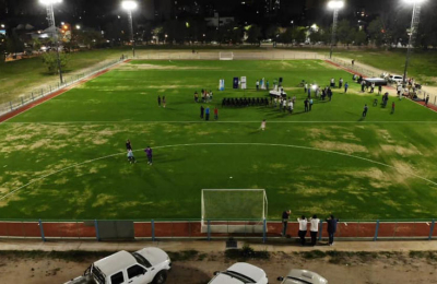 El hockey chaqueño celebra la inauguración de la cancha sintética de la Federación