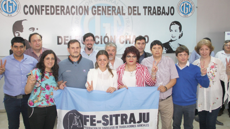Graciela Aranda reelecta en la Federación de Sindicatos Judiciales