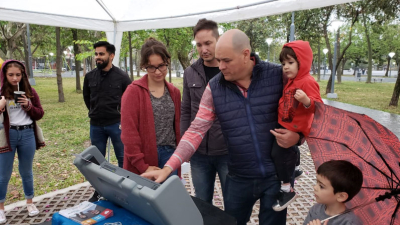 Peppo se suma a la campaña electoral a la que solo le restan 5 días