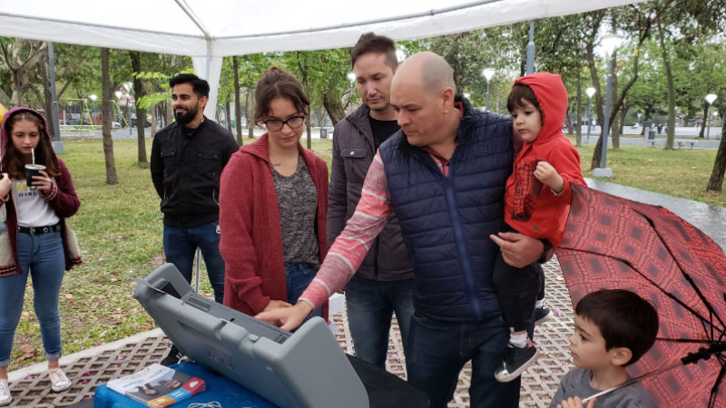 Peppo se suma a la campaña electoral a la que solo le restan 5 días