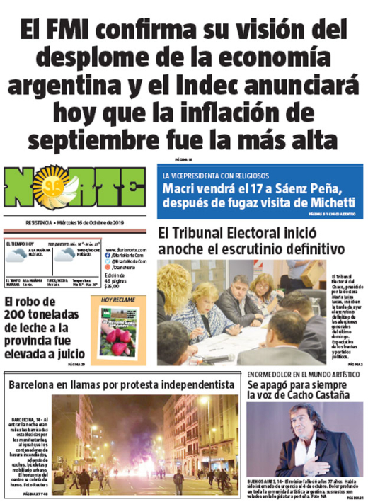 Edicion del 16-10-2019