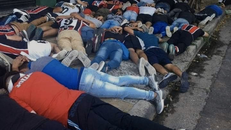 Incidentes y casi 100 detenidos en Chacarita-Tigre
