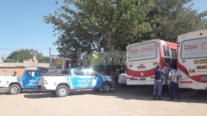 Banda armada atacó a colectivos urbanos en Sáenz Peña