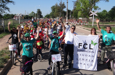 Pampa del Infierno: 10 años de Bicicleteada Solidaria