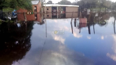 La zona de El Palmar nuevamente complicada por la lluvia