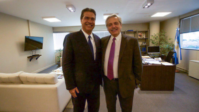 Capitanich con Alberto: “Tenemos una muy buena oportunidad para poner a la Argentina y al Chaco de pie”