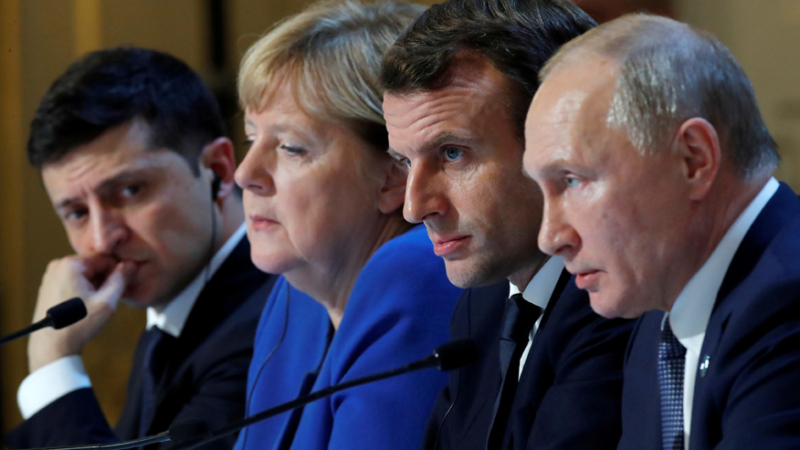 Ucrania: habrá nueva cumbre Francia-Rusia-Alemania