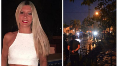 Temporal en Paraná: buscan a una joven que cayó a un arroyo con su auto
