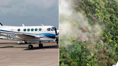 Se estrelló un avión privado cuando llegaba a Caracas con empresarios y modelos a bordo: hay nueve muertos