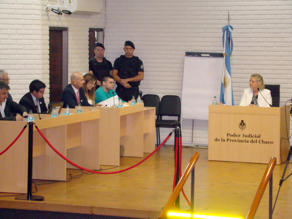 <p>Histórico primer juicio por jurados realizado en la provincia del Chaco. Foto: Fabián Maldonado </p>