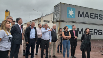 Gobierno y Fonplata prevén inaugurar accesos portuarios y primer tramo de la ruta 13 en 2021