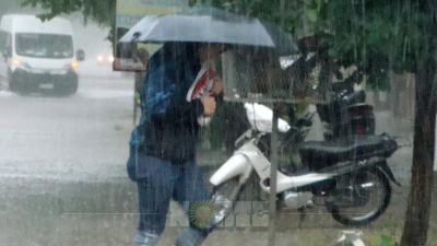 Martes lluvioso y con alerta por tormentas intensas para el Chaco