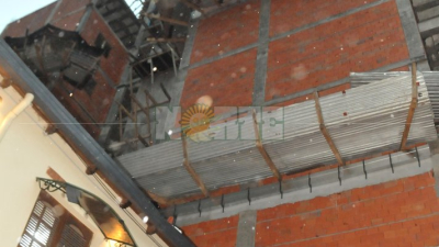 Vecinos denuncian falta de seguridad en un edificio en construcción