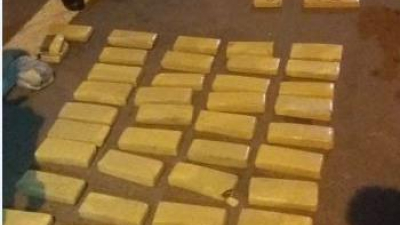 Makallé: detuvieron a tres personas con casi 40 kilos de marihuana con destino a Sáenz Peña