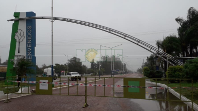 Pinedo valló su entrada a la ciudad y controla todo ingreso