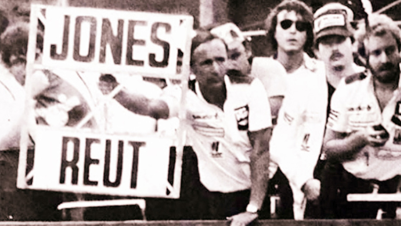 A 39 años del cartel “JONES-REUT” y la desobediencia de Reutemann