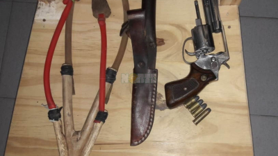 Pelea en Las Breñas: nueve detenidos y secuestro de arma de fuego