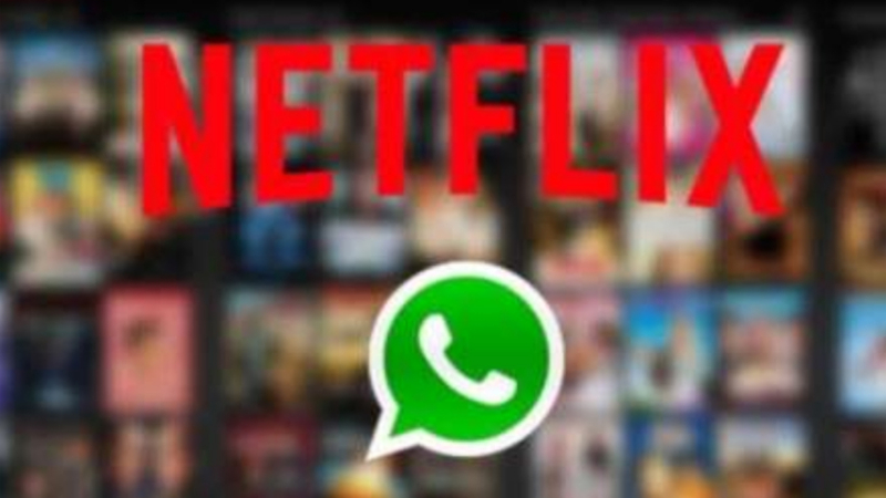 Anunciaron que Netflix se podrá ver por WhatsApp